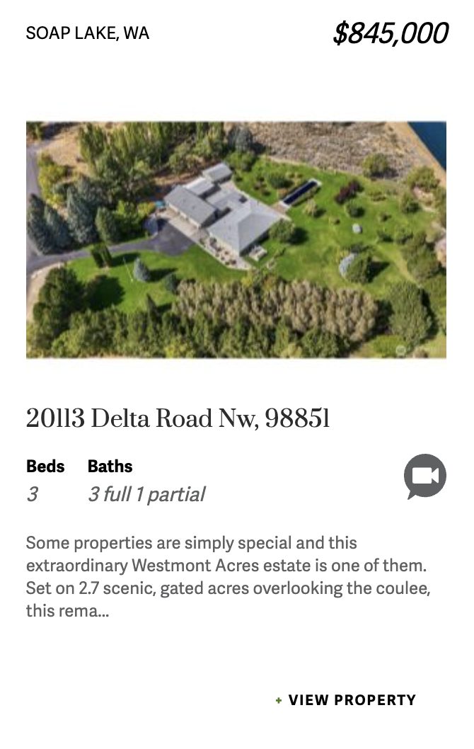 20113 Delta Rd NW SOAP LAKE
